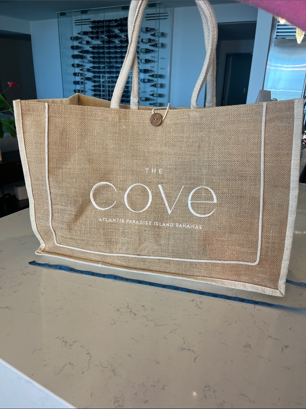 The cove jute tote